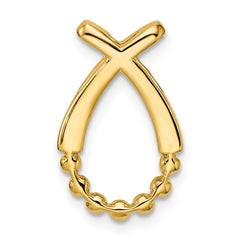 14K Lab Grown Diamond VS/SI+ G+ Teardrop Pendant