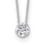 14k White Gold 1/2 ct Mounting (No Stone Included)