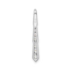 Lab-Grown Diamond Bar Slide Necklace in 14K White Gold (3/8 ct. tw.), 18 Inch - Sophia Jewelers