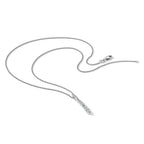 Lab-Grown Diamond Bar Slide Necklace in 14K White Gold (3/8 ct. tw.), 18 Inch - Sophia Jewelers
