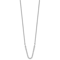 14k White Gold 1/2 carat Lab Grown Diamond VS/SI+ G+ Adjustable up to 24 inch Tennis Style Bolo Necklace