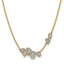 14k 1/2 carat Lab Grown Diamond VS/SI+ G+ Complete 16 inch Fashion Cluster Necklace