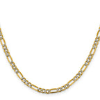 14K Yellow Gold Figaro Chain Necklace 3.9mm