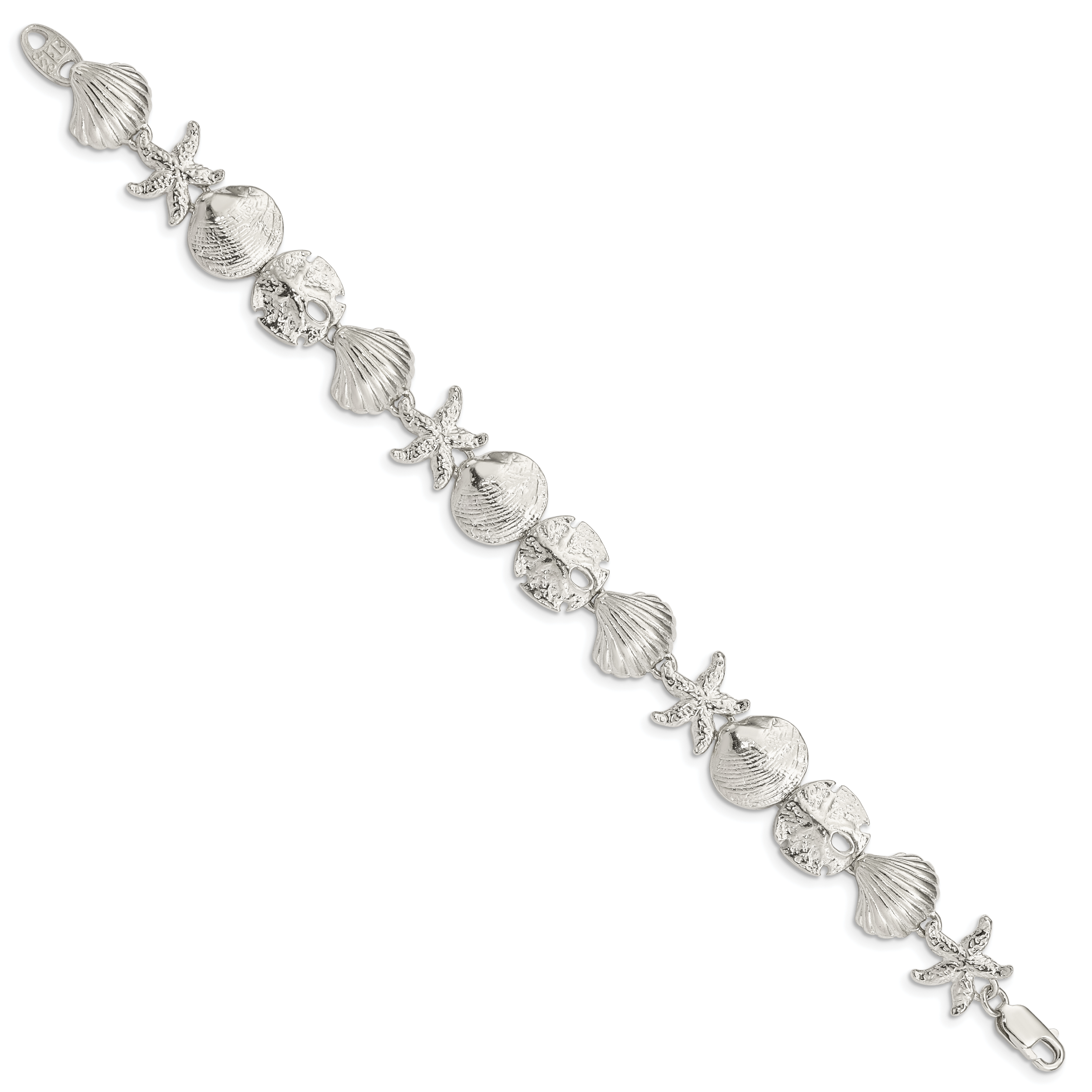 Sterling Silver Seashells Bracelet Secondary image