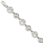 Sterling Silver Seashells and Sand Dollars Bracelet