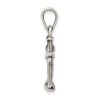 Ancient Coins Sterling Silver and Bronze Antiqued Widow's Mite Coin Pendant with a Certificate of Authenticity