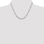 Sterling Silver 3.75mm Figaro Anchor Chain