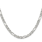 Sterling Silver Anchor Chain Necklace 4.5mm