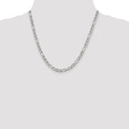 Sterling Silver Anchor Chain Necklace 4.5mm