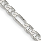 Sterling Silver Anchor Chain Necklace 4.5mm