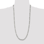 Sterling Silver 5.5mm Figaro Anchor Chain