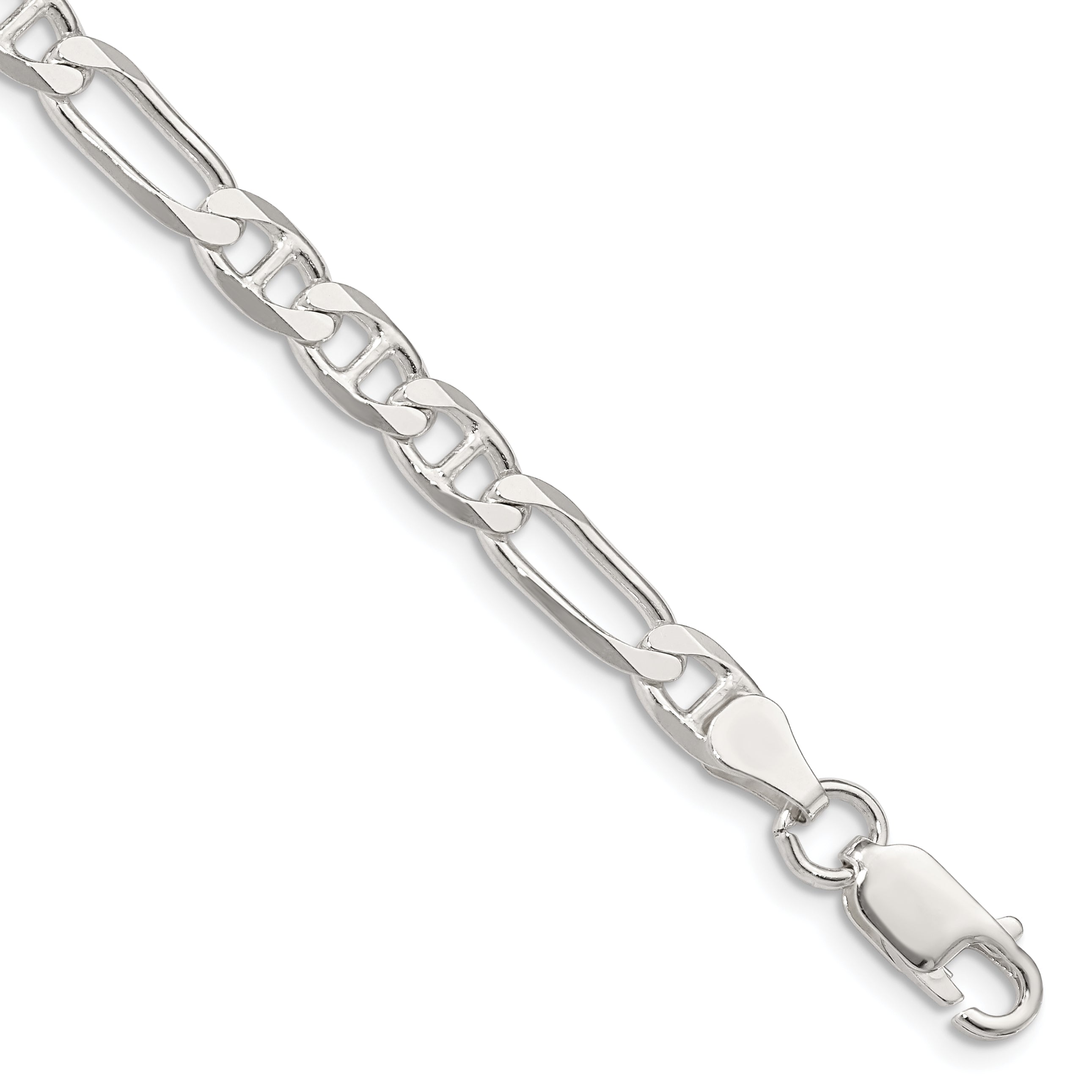 Sterling Silver 5.5mm Figaro Anchor Chain Main image