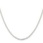 Sterling Silver 2.1mm Flat Anchor Chain