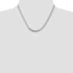 Flat Anchor Chain in Sterling Silver, 4.5mm, 7–30 Inch - Sophia Jewelers