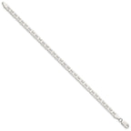 Flat Anchor Chain in Sterling Silver, 4.5mm, 7–30 Inch - Sophia Jewelers