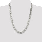 Sterling Silver 9.5mm Flat Anchor Chain