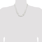 Sterling Silver 11.5mm Flat Anchor Chain