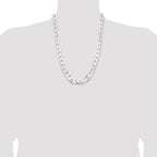 Sterling Silver 11.5mm Flat Anchor Chain