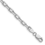 Sterling Silver Rhodium-Plated Charm Bracelet