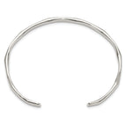 Sterling Silver Polished 5mm Cuff Bangle