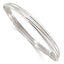 Sterling Silver Polished Triple Intertwined Slip On Bangle