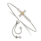 Landstrom's Mt. Rushmore Black Hills Sterling Silver 12k Accents Landstrom's Mt. Rushmore Black Hills Gold Cross Adjustable Bracelet