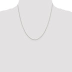 Sterling Silver .8mm 8 Sided Diamond-cut Box Chain