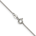 Sterling Silver 1mm 8 Sided Box Chain