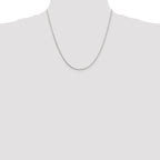 Sterling Silver 1mm 8 Sided Box Chain