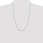 Sterling Silver 1mm 8 Sided Box Chain