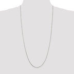 Sterling Silver 1mm 8 Sided Box Chain