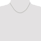 Sterling Silver 1.15mm 8 Sided Box Chain