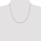 Sterling Silver 1.15mm 8 Sided Box Chain