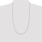 Sterling Silver 1.15mm 8 Sided Box Chain