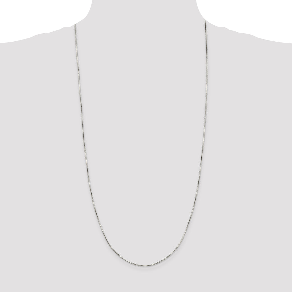 Sterling Silver 1.15mm 8 Sided Box Chain