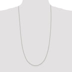 Sterling Silver 1.15mm 8 Sided Box Chain