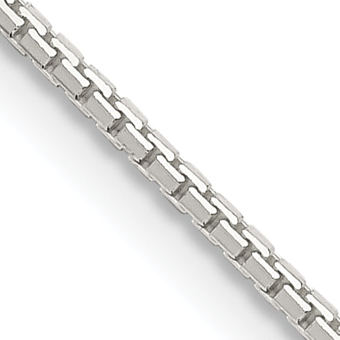 Sterling Silver 1.15mm 8 Sided Box Chain