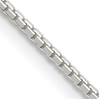 Sterling Silver 1.15mm 8 Sided Box Chain