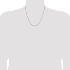 Sterling Silver 1.25mm 8 Sided Box Chain