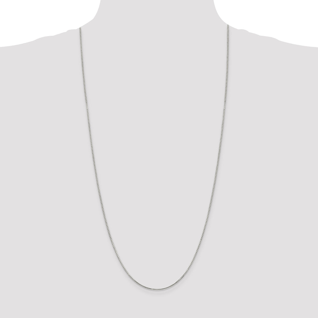 Sterling Silver 1.25mm 8 Sided Box Chain