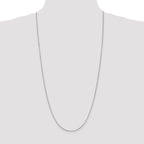 Sterling Silver 1.25mm 8 Sided Box Chain