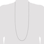 Sterling Silver 1.25mm 8 Sided Box Chain