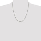 Sterling Silver 1.35mm 8 Sided Box Chain