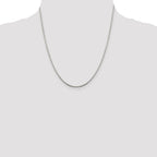 Sterling Silver 1.5mm 8 Sided Box Chain