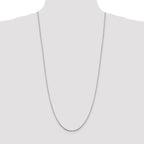 Sterling Silver 1.5mm 8 Sided Box Chain