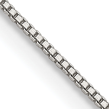 Sterling Silver .6mm Box Chain With 4in ext.