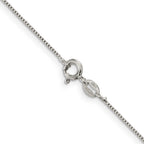 Sterling Silver .8mm Box Chain