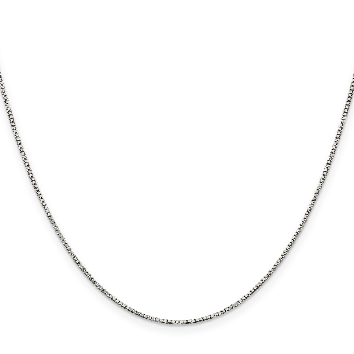 Sterling Silver .9mm Box Chain w/2in ext.