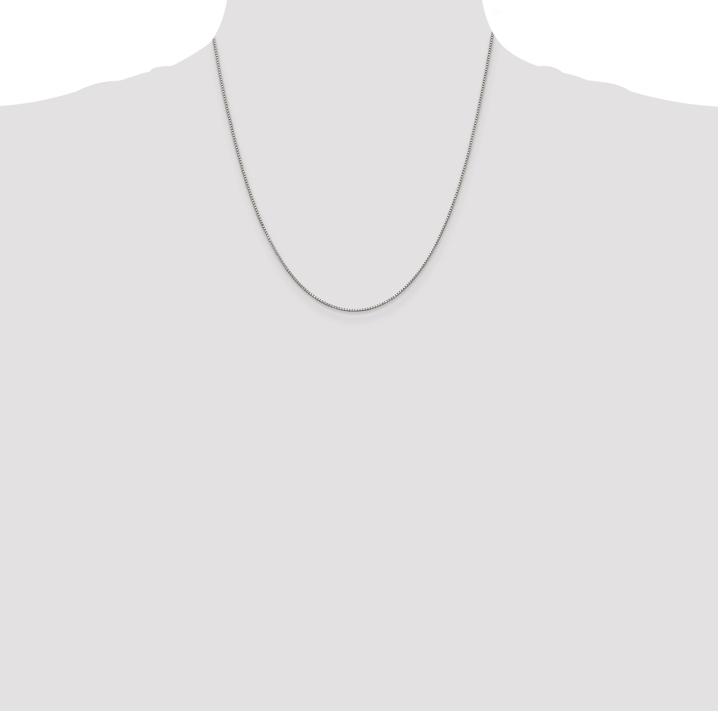 Sterling Silver .9mm Box Chain
