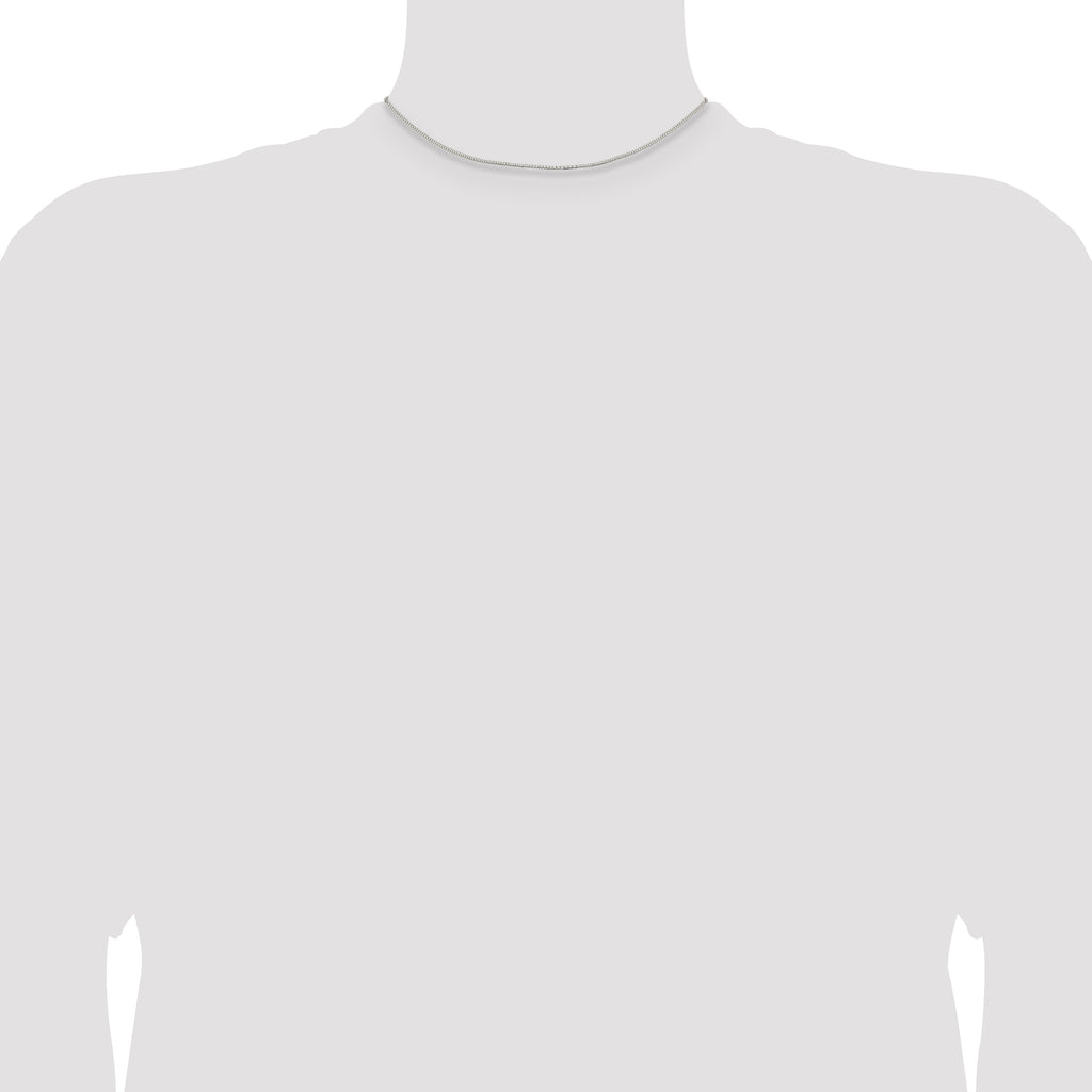 Sterling Silver 1.1mm Box Chain